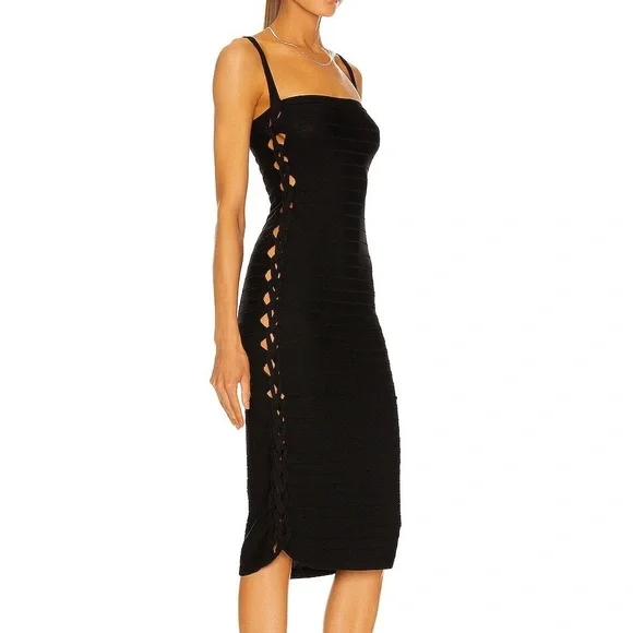 Dion Lee Mirror Braid Strap Dress - Picture 2 of 4